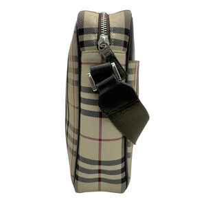 Burberry leather Nova shoulder Check bag